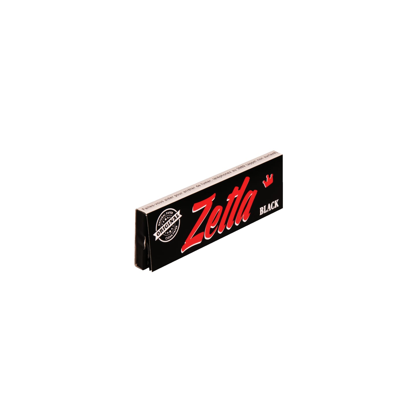 Zetla Rolling Paper Black Short (100 Packs)