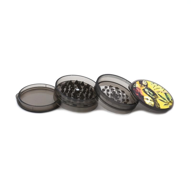 Plastic Grinders Mix Colors 4 parts (JL-175J) - Zetla