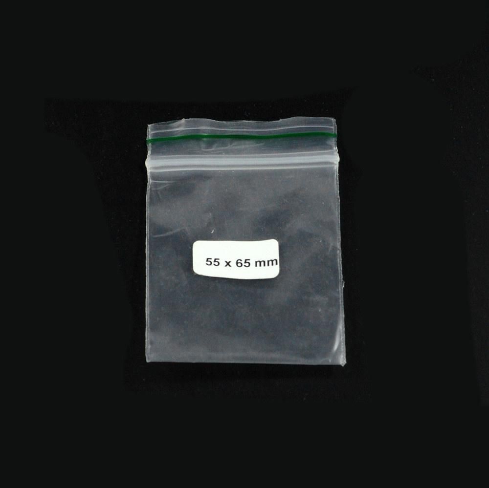 Sachet Plastique Zip 55x65 transparents (0,09mm)