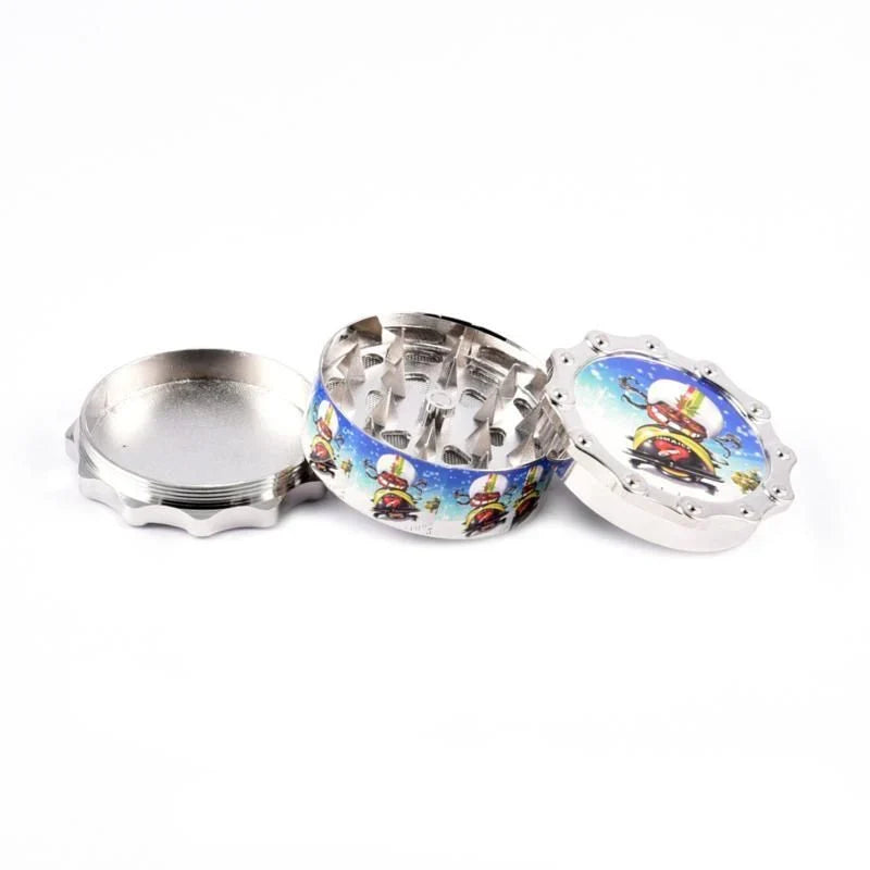 Metal Grinders 3 Parts (JL-185J) - Zetla