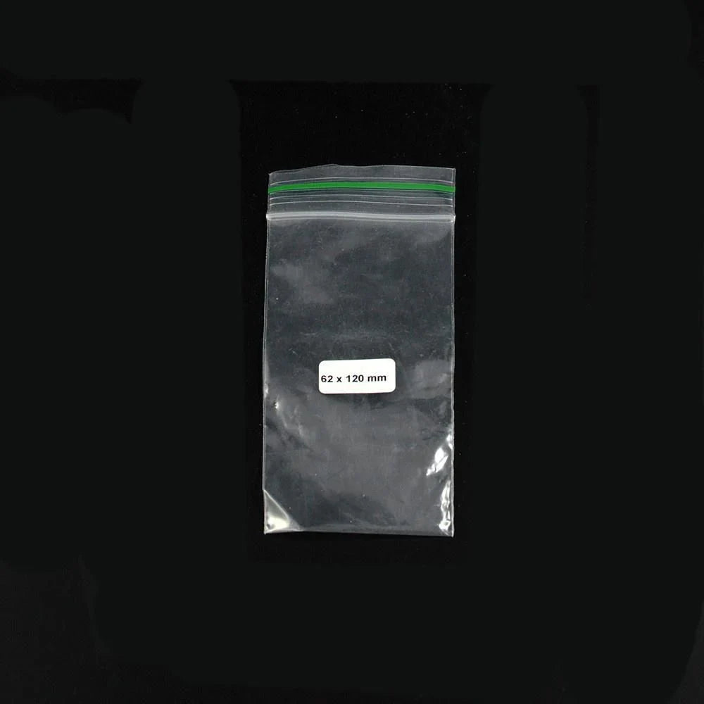 Ziplock Bag 62x120mm 0,06 mm 1000 pcs - Zetla