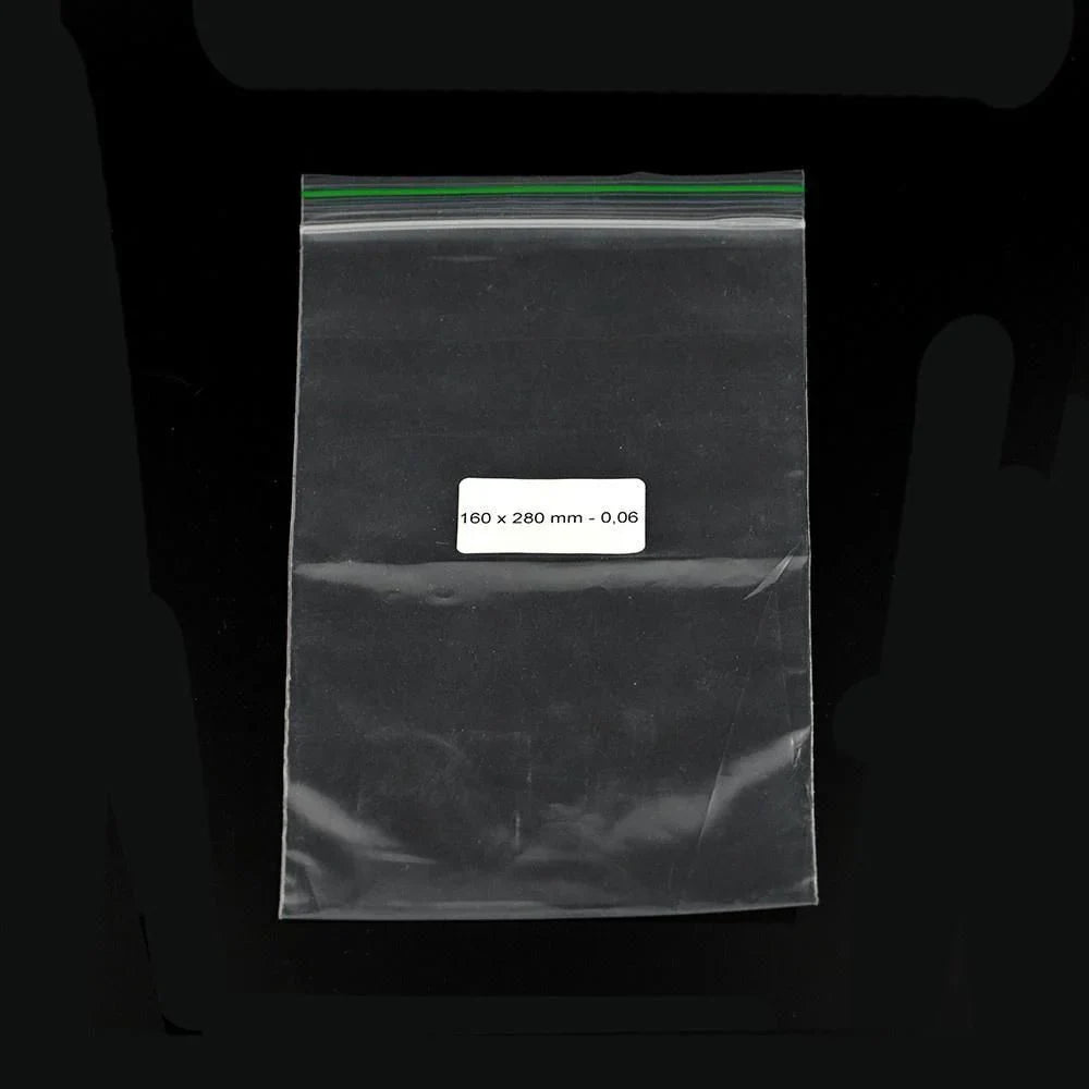 Ziplock Bag 160x280mm 0,09mm - Zetla