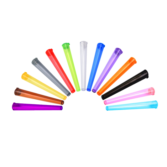 Joint Hülle Transparente harte Mischfarben 112mm (250 Pcs)