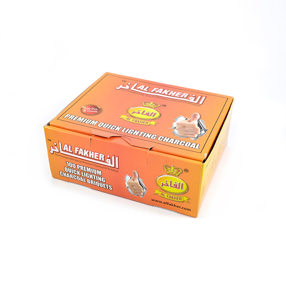 EASY LIGHT CHARCOAL ( ALFAKHER ) 33MM BOX/100