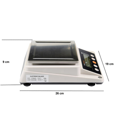 Professional Abk Scale Balance XY-1200 Square With Display