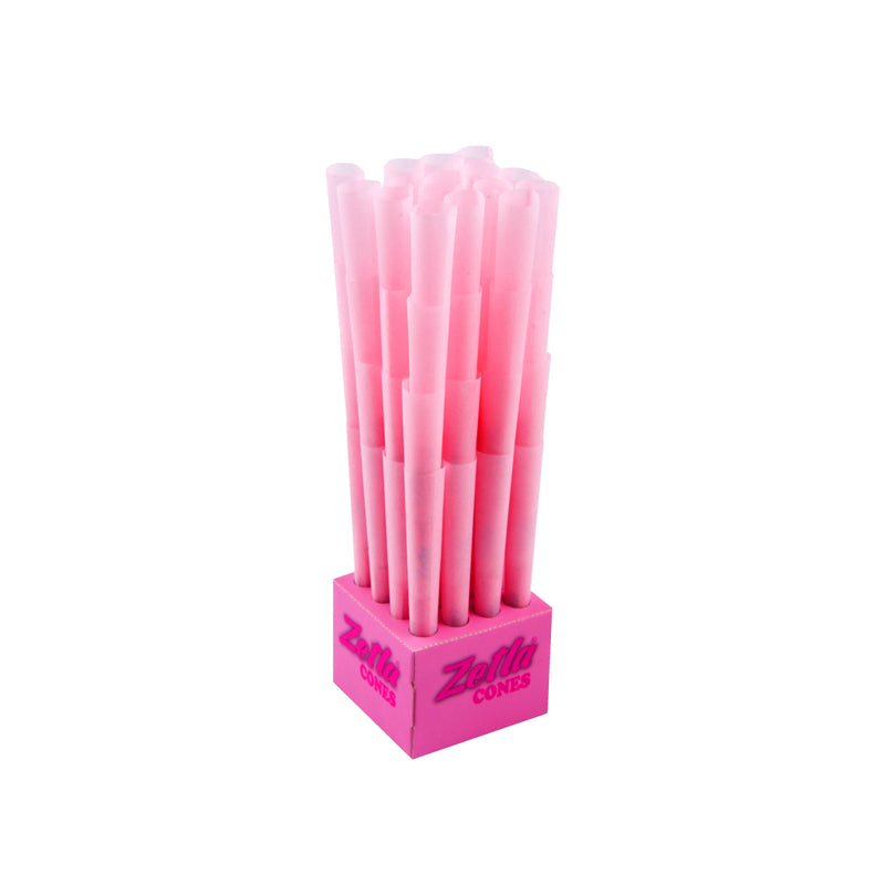 Pre-Rolled Cones Zetla Pink De Luxe Size (64 Pcs) - Zetla