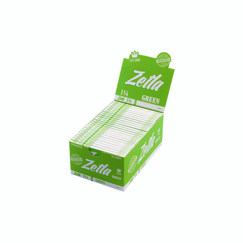 Zetla Rolling Paper Green 1¼ (50 Packs)
