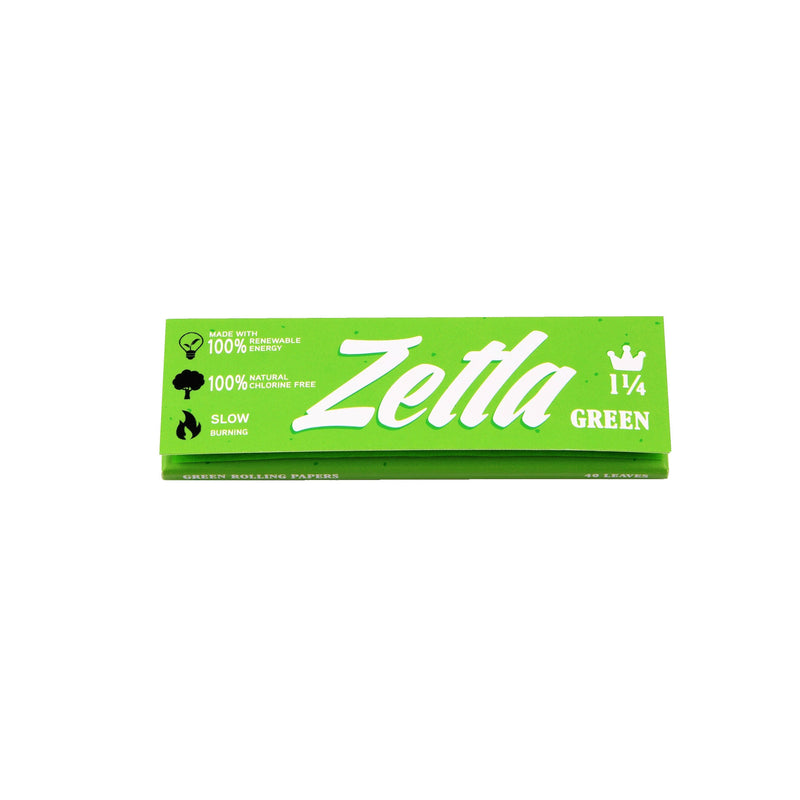 Zetla Rolling Paper Green 1¼ (50 Packs)