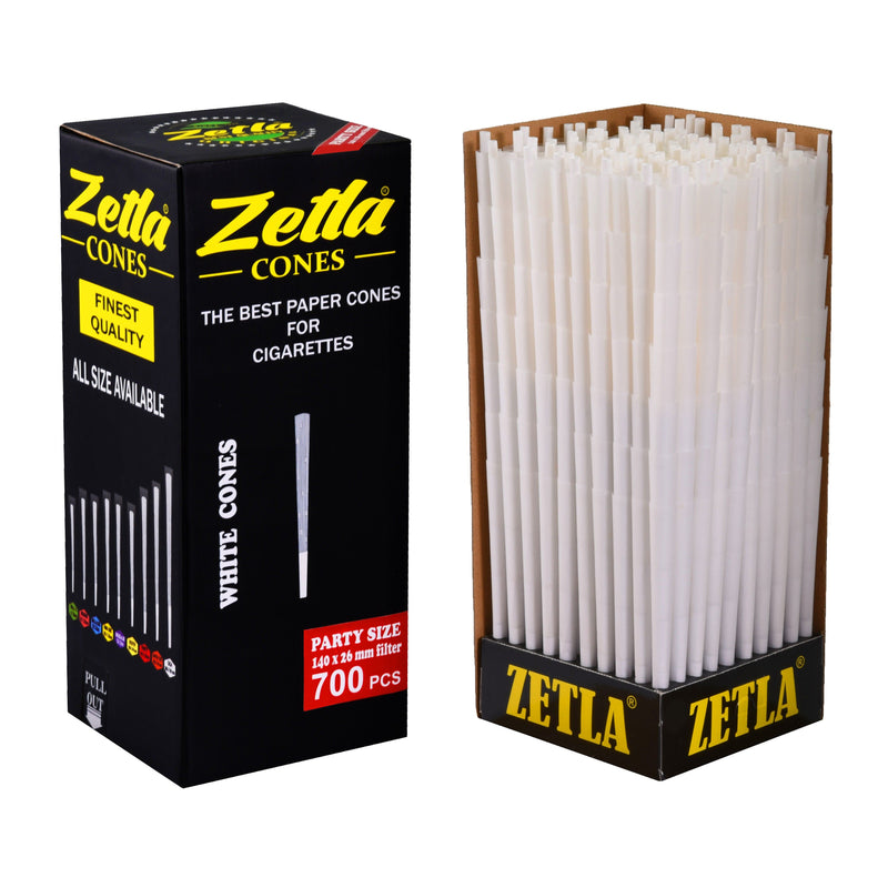 Pre Rolled Cones Zetla King Size Party (700 Pcs) - Zetla