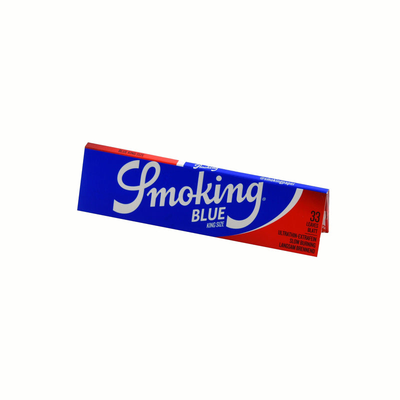 Rolling Papers Smoking Blue King Size Regular (50 Packs) - Zetla