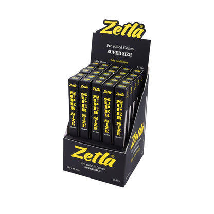 Zetla Pre Rolled Cones Super Size White - Zetla