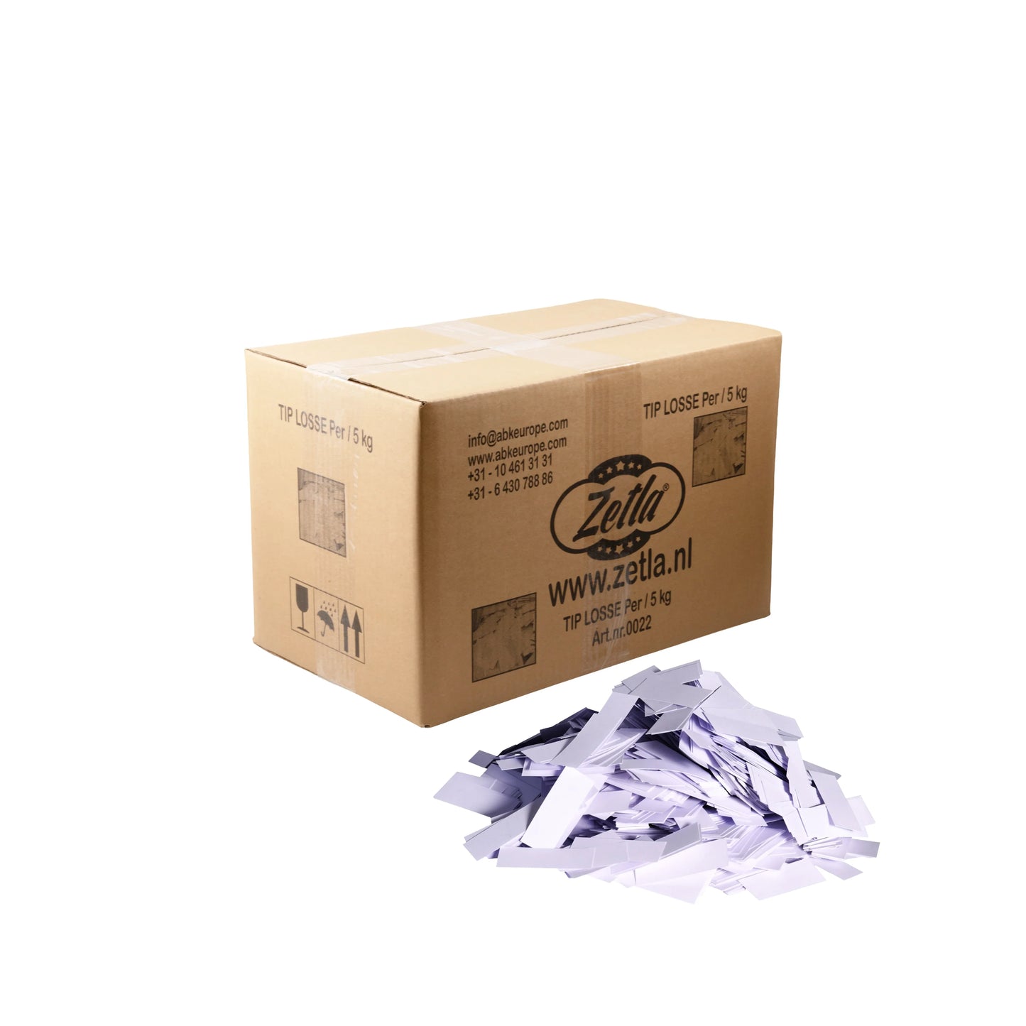 5kg White Filter Tips  (20x55 mm, 15,000+ Tips)