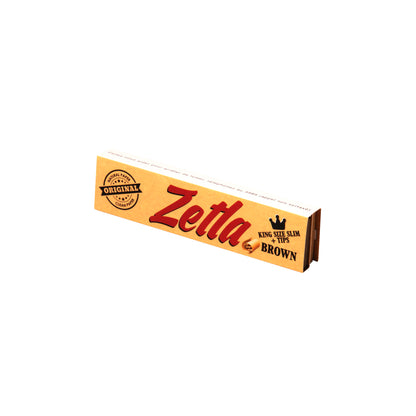 Zetla Vloei Bruin + Filters Slim (26 Packs)