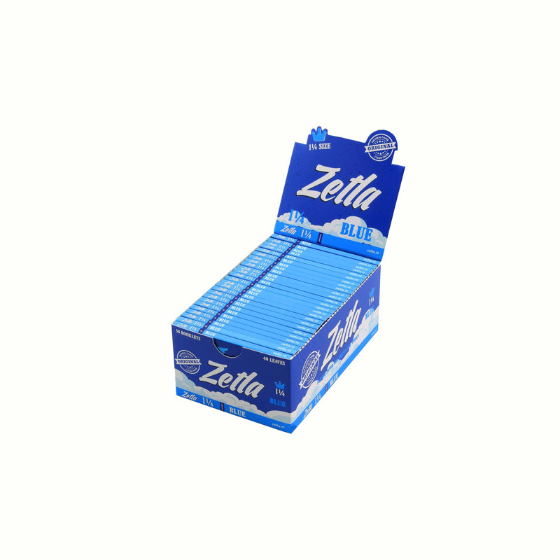Zetla Rolling Paper Blue 1¼ (50 Packs) - Zetla