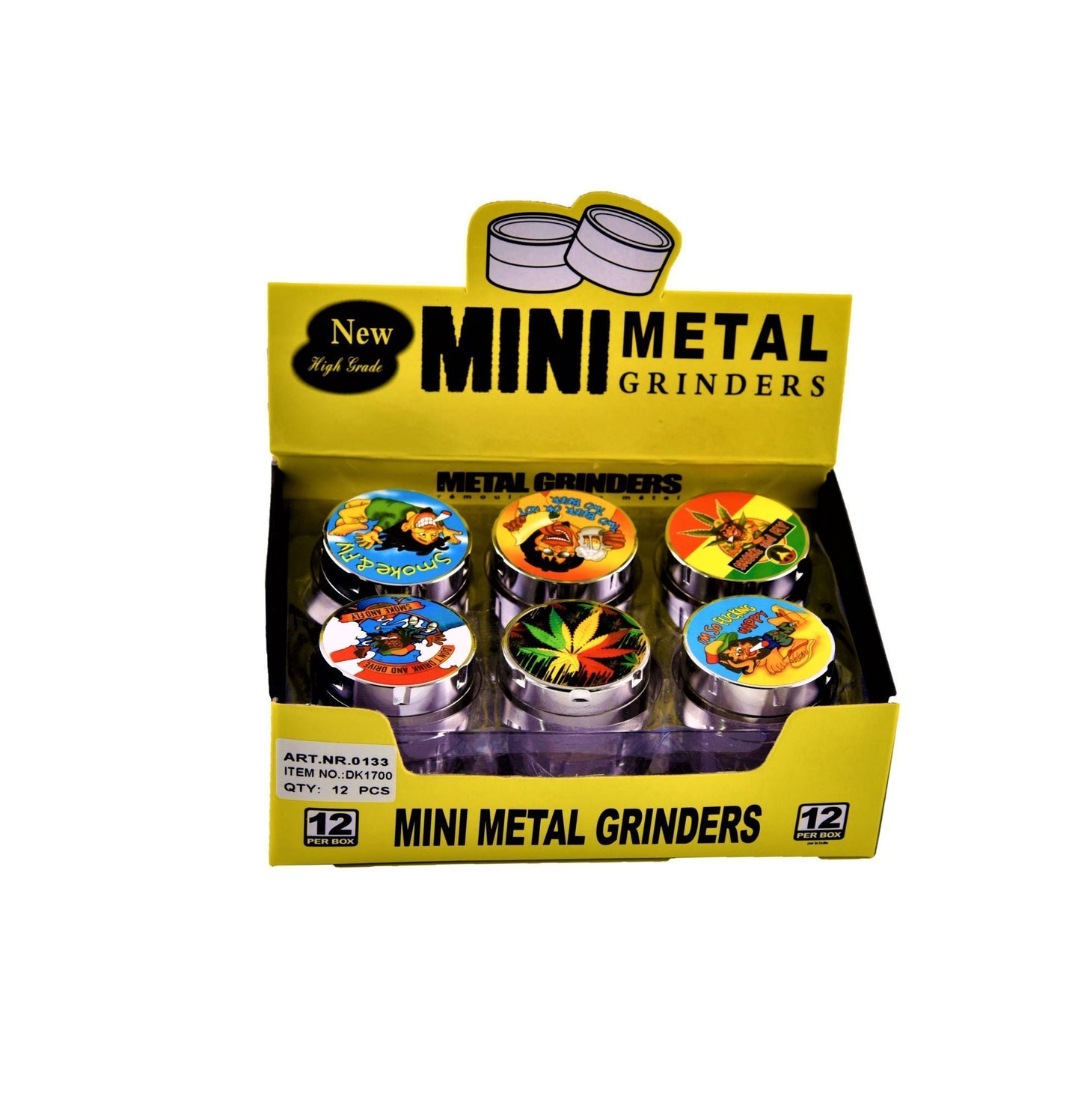 Metal Grinders 3 Parts (0133) - Zetla