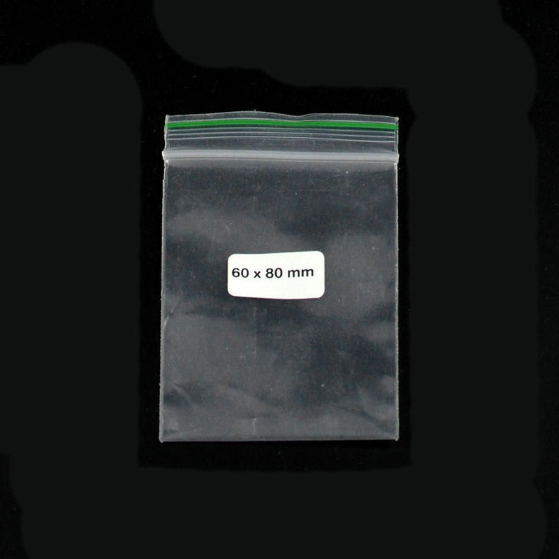Ziplock Bag 60x80mm 0,09mm 1000 pcs - Zetla