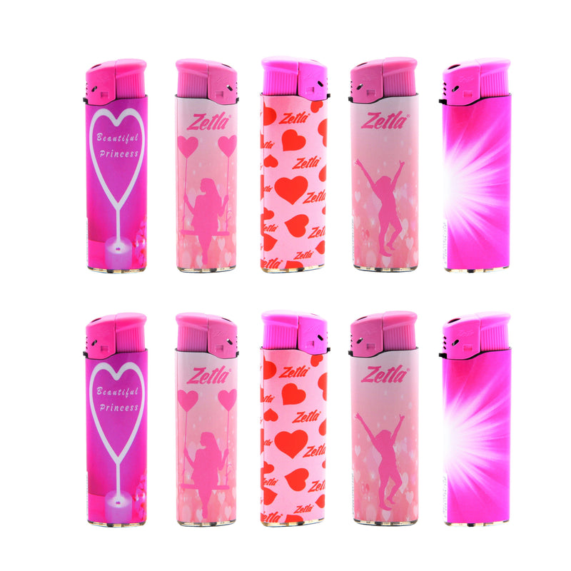 Zetla Click Lighters Pink