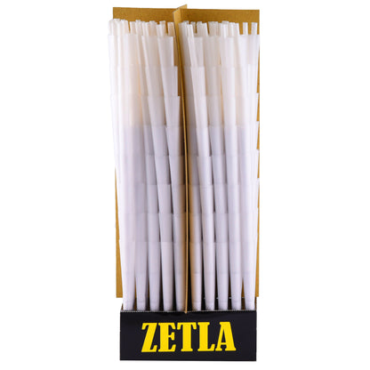 Pre Rolled Cones Zetla King Size De Luxe (800 Pcs) + Knock Box 25 + Tubes 48 - Zetla
