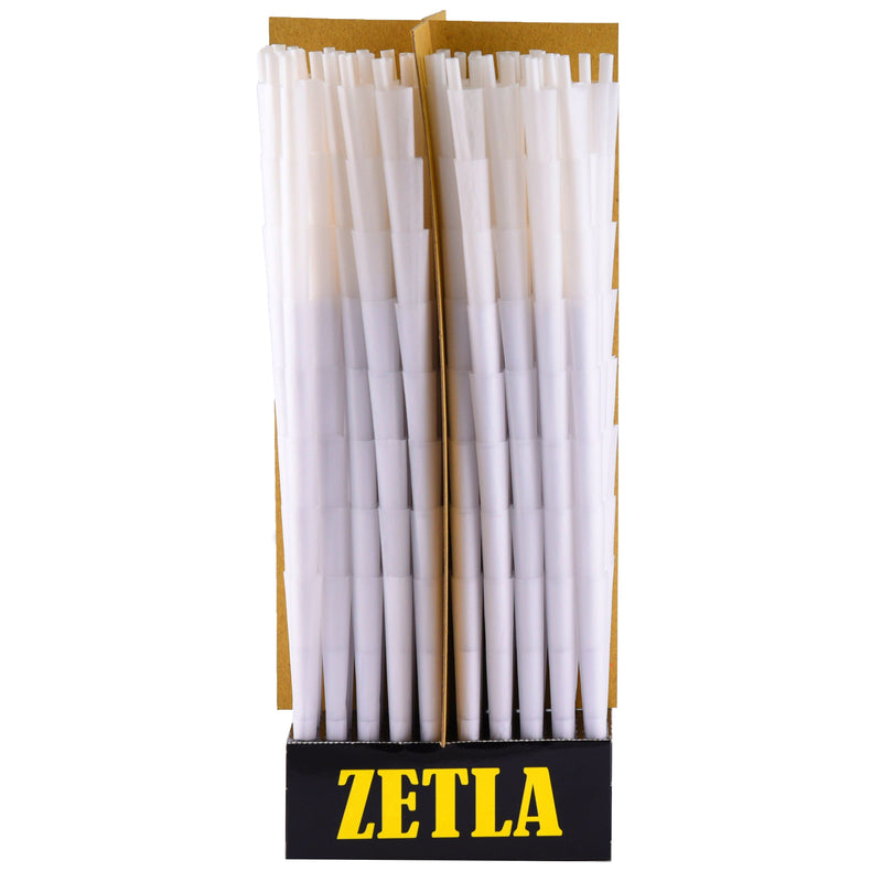 Pre Rolled Cones Zetla King Size De Luxe (800 Pcs) + Knock Box 25 + Tubes 48 - Zetla
