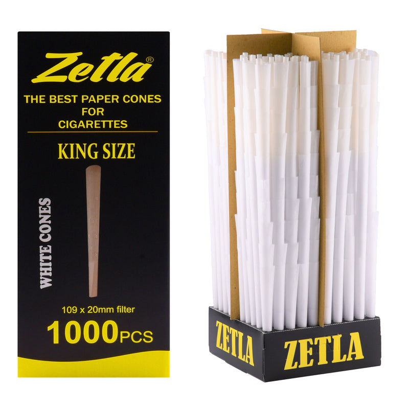 Pre Rolled Cones Zetla King Size (1000 Pcs) - Zetla