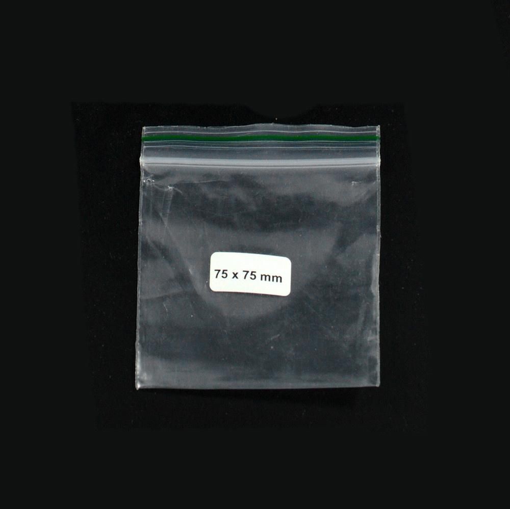 Ziplock Bag 75x75mm 0,06mm 1000 pcs - Zetla
