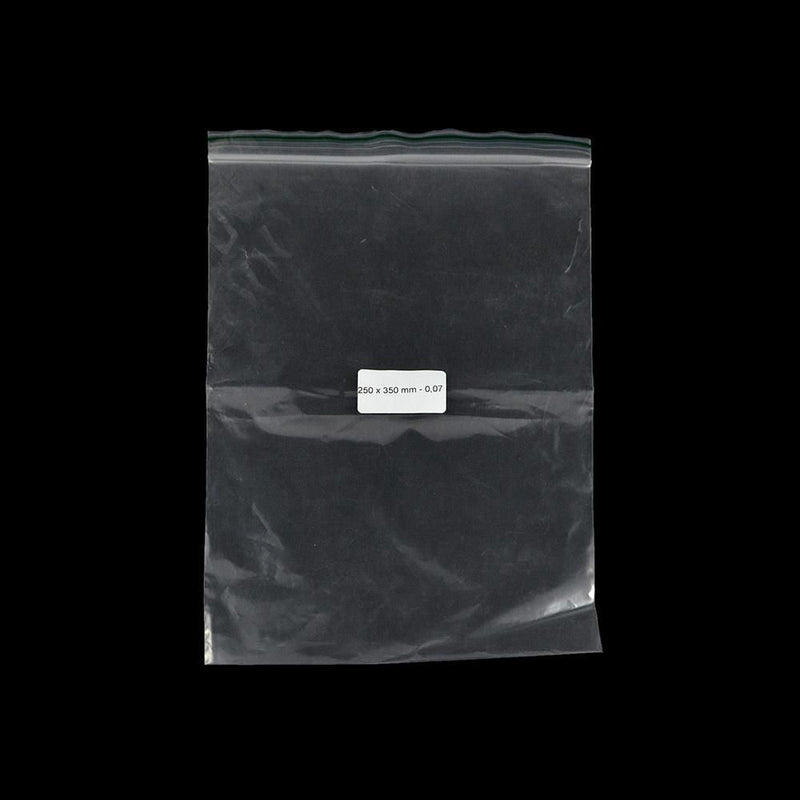 Ziplock Bag 250x350mm 0,09mm 1000 pcs - Zetla