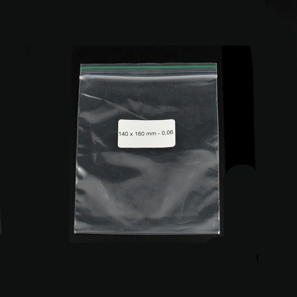 Ziplock Bag 140x160mm 0,07mm 1000 pcs - Zetla
