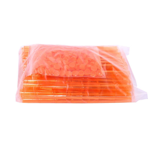 Joint Tubes Hard Transparent Orange 112mm - Zetla