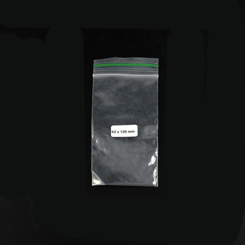 Ziplock Bag 62x120mm   0,06 mm 1000 pcs - Zetla