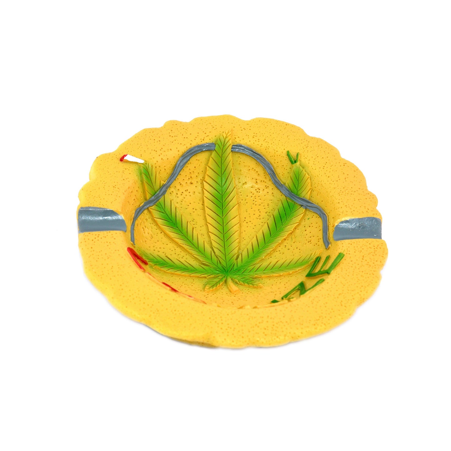 Ashtray With Cannabis Logo Per 1 Pcs - Zetla