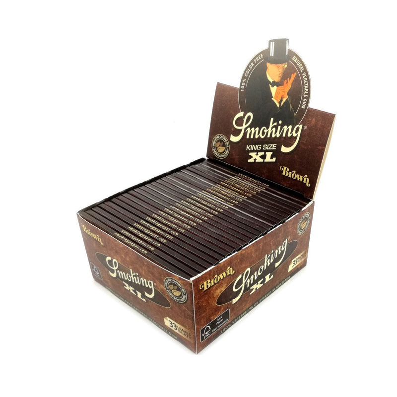 Rolling Papers Smoking Brown XL (50 Packs) - Zetla