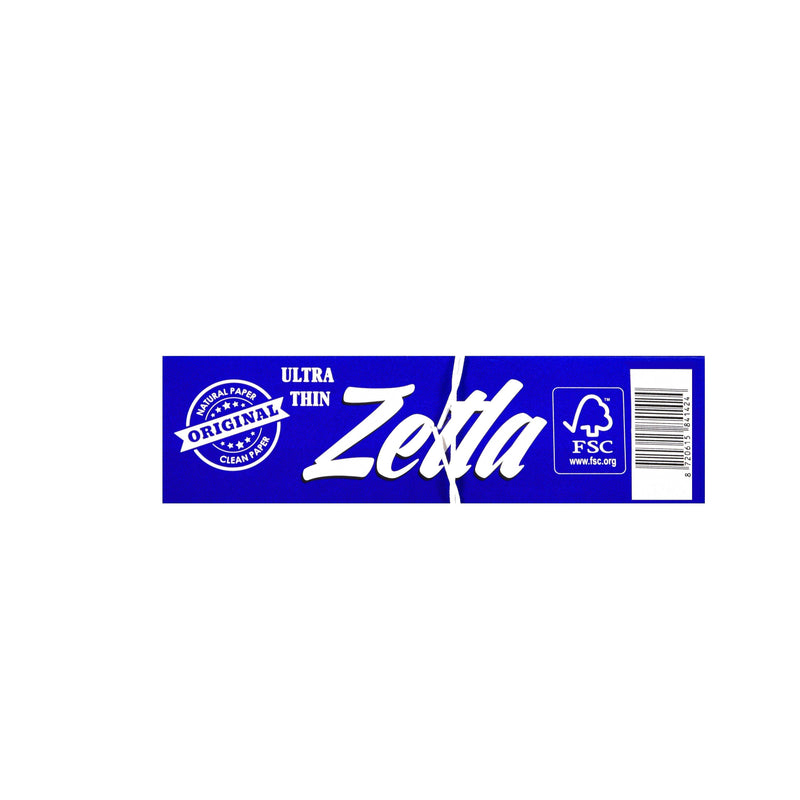 Zetla Rolling Papers Blue + Filters Wide (26 Packs) - Zetla