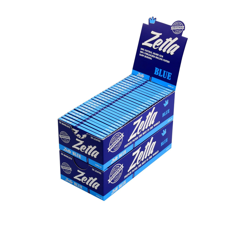 Zetla Rolling Paper Blue Small (100 Packs)