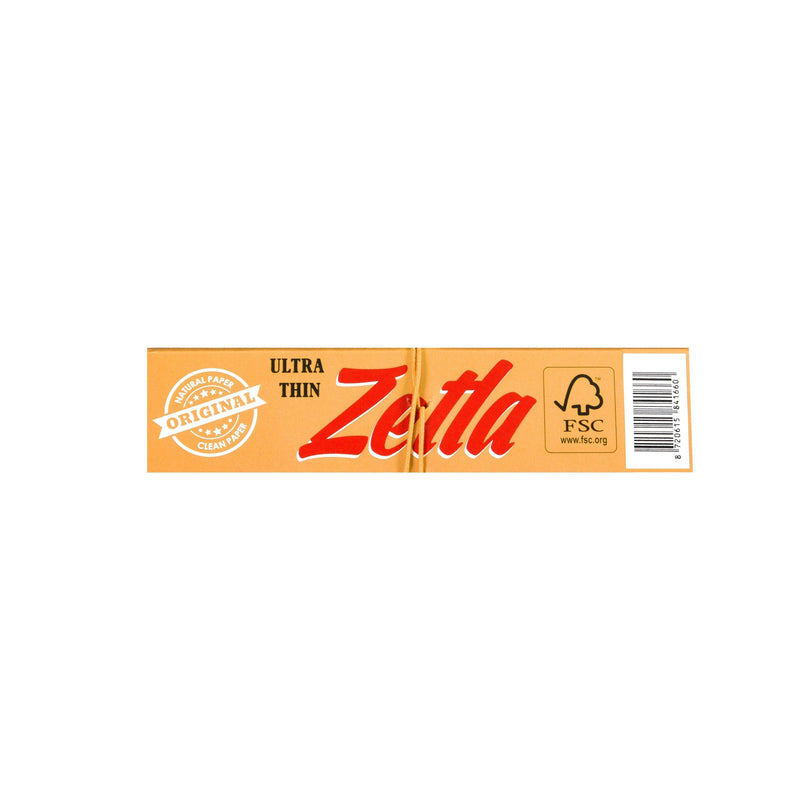 Zetla Rolling Papers Gold + Filters Slim (26 Packs) - Zetla