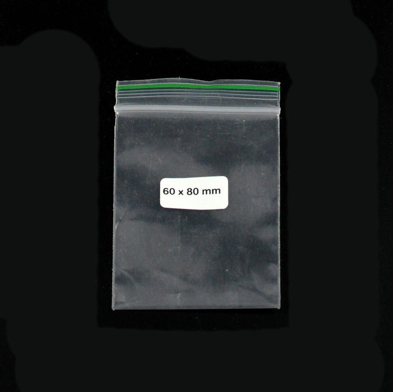 Ziplock Bag 60x80mm 0,07mm 1000 pcs - Zetla