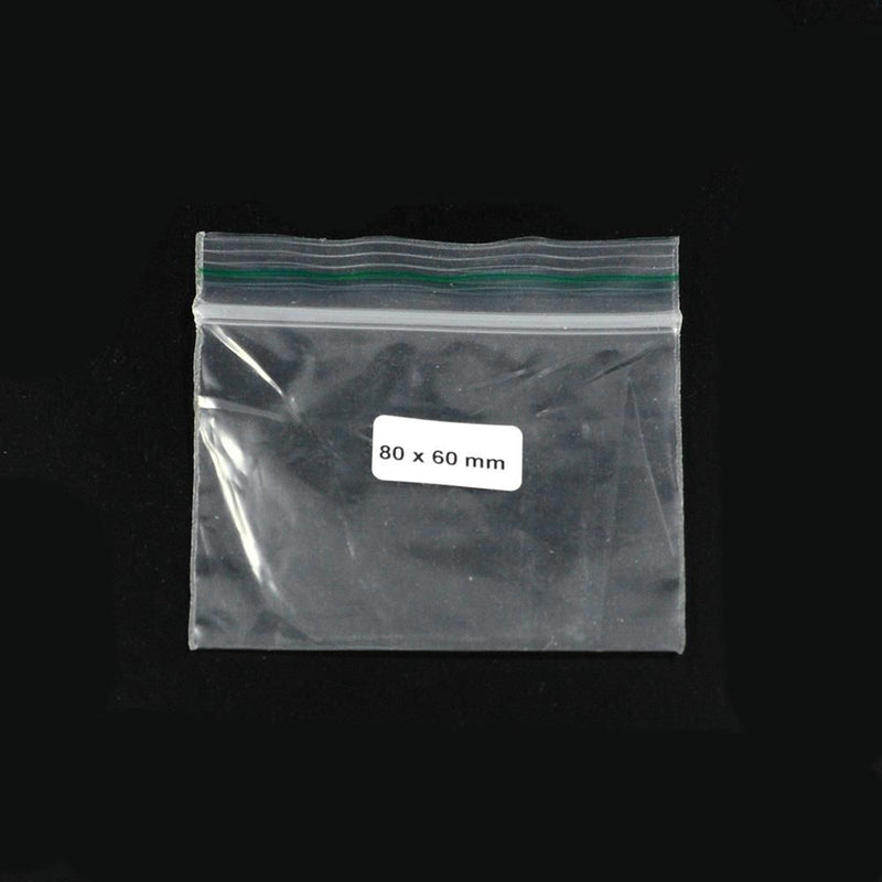 Ziplock Bag 80x60mm 0,07mm   1000 pcs - Zetla