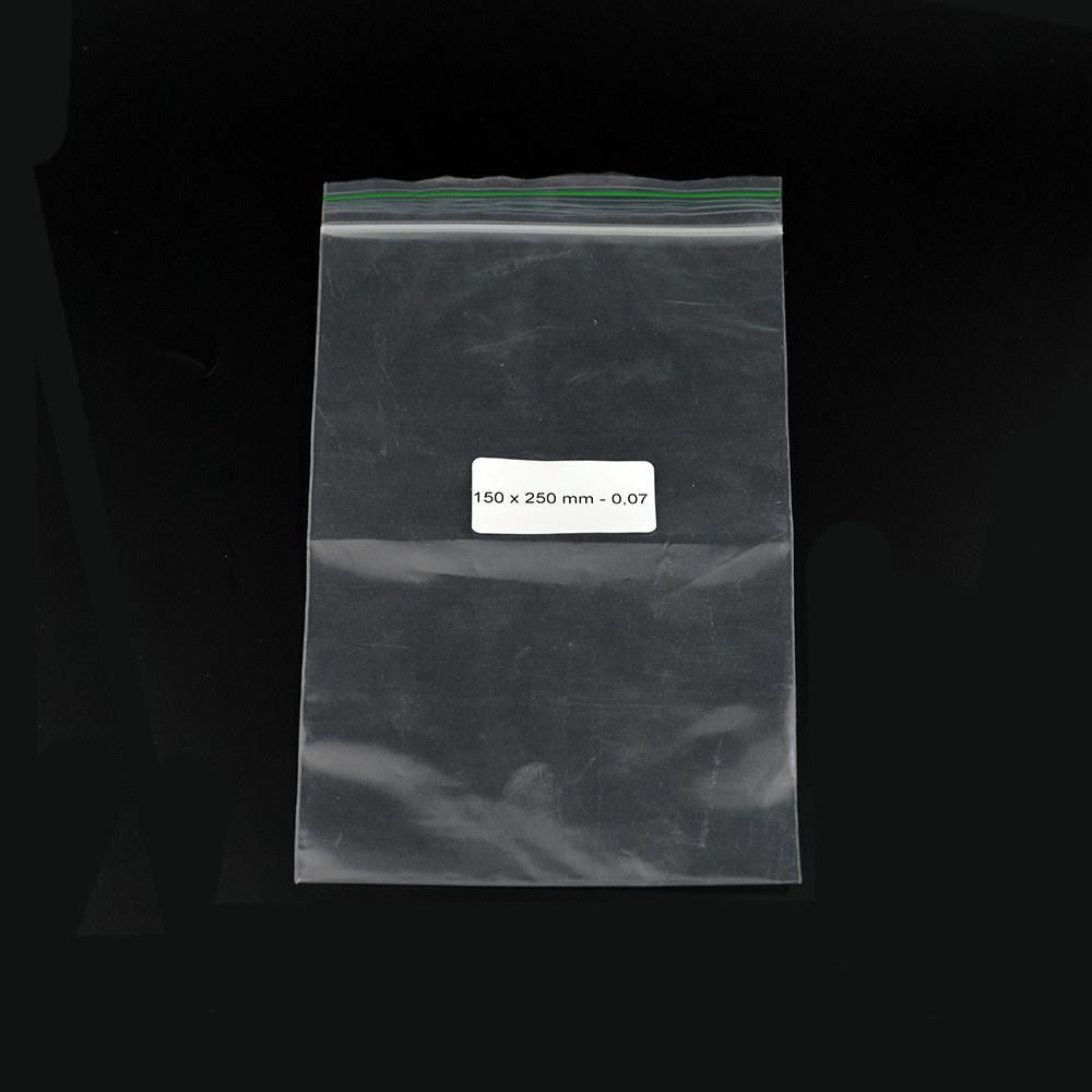 Ziplock Bag 150x250mm 0,07mm 1000 pcs - Zetla