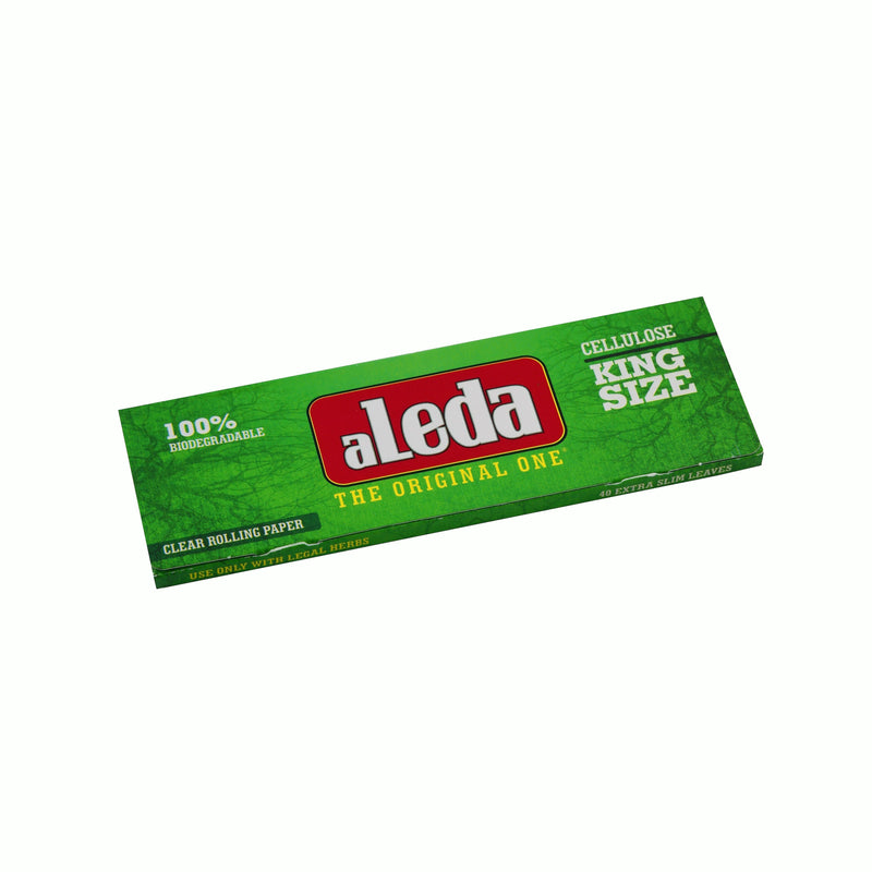 Rolling Papers Aleda Green King Size  (20 Packs) - Zetla