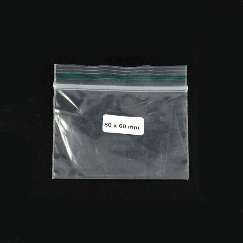 Ziplock Bag 80x60mm 0,09mm 1000 pcs - Zetla
