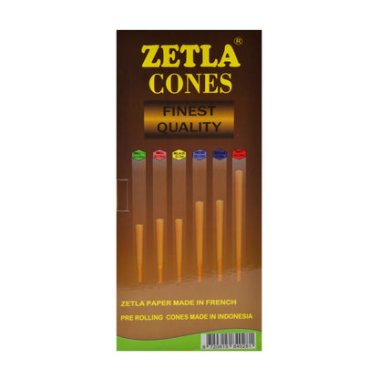 Pre Rolled Cones Zetla Brown Small 1 1/4 (900 Pcs) - Zetla