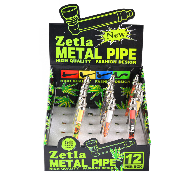 Metal Pipe Long 10 cm - Zetla