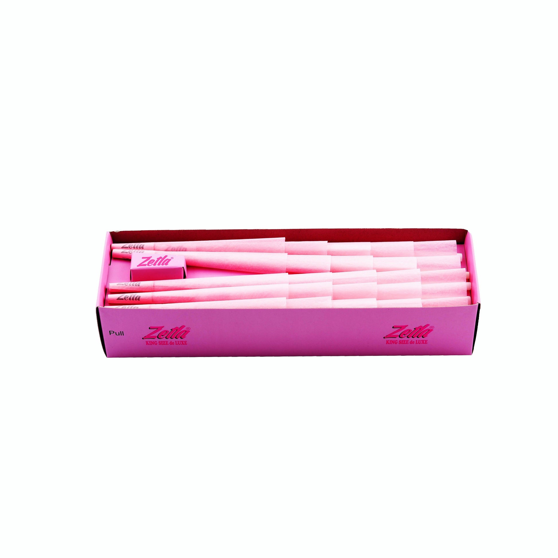 Pre Rolled Cones Zetla Pink King Size Deluxe (100 Pcs) - Zetla