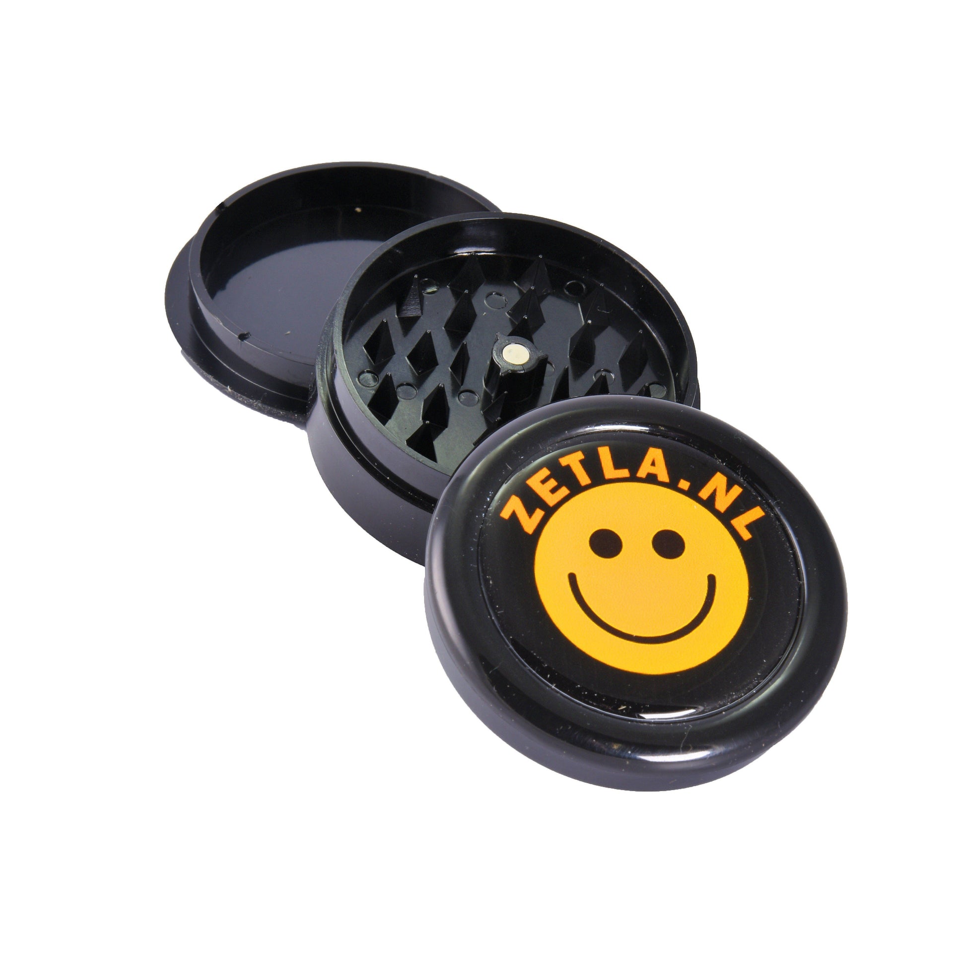 Plastic Grinders With Zetla Logo 3 Parts ( 55mm) Per 1 Pcs - Zetla