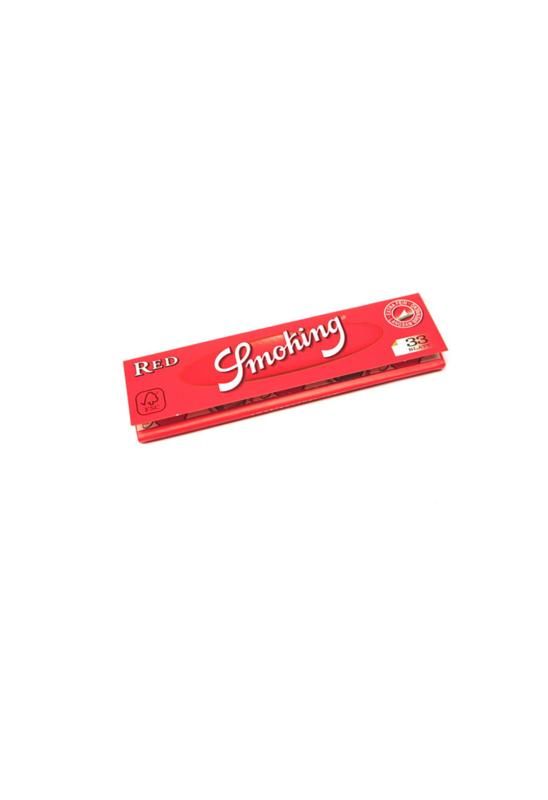 Rolling Papers Smoking Red King Size Regular (50 Packs) - Zetla
