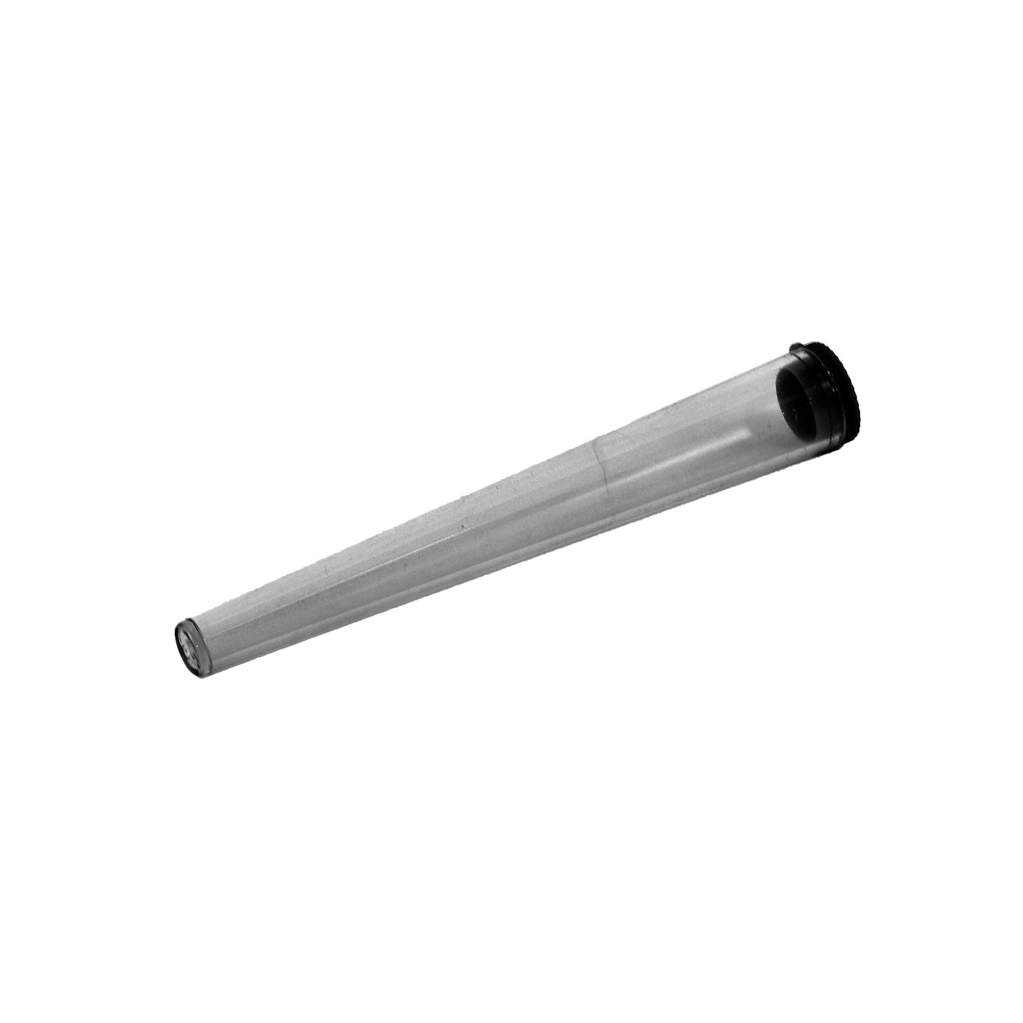 Joint Tubes Hard Transparent Black 112mm - Zetla