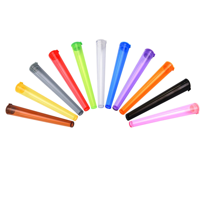 Joint Tubes Transparent Hard Mix Colors 112mm (250 Pcs) - Zetla