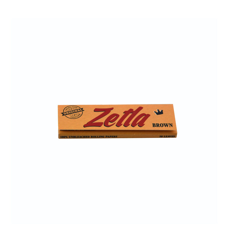 Zetla Rolling Paper Brown Small (50 Packs)