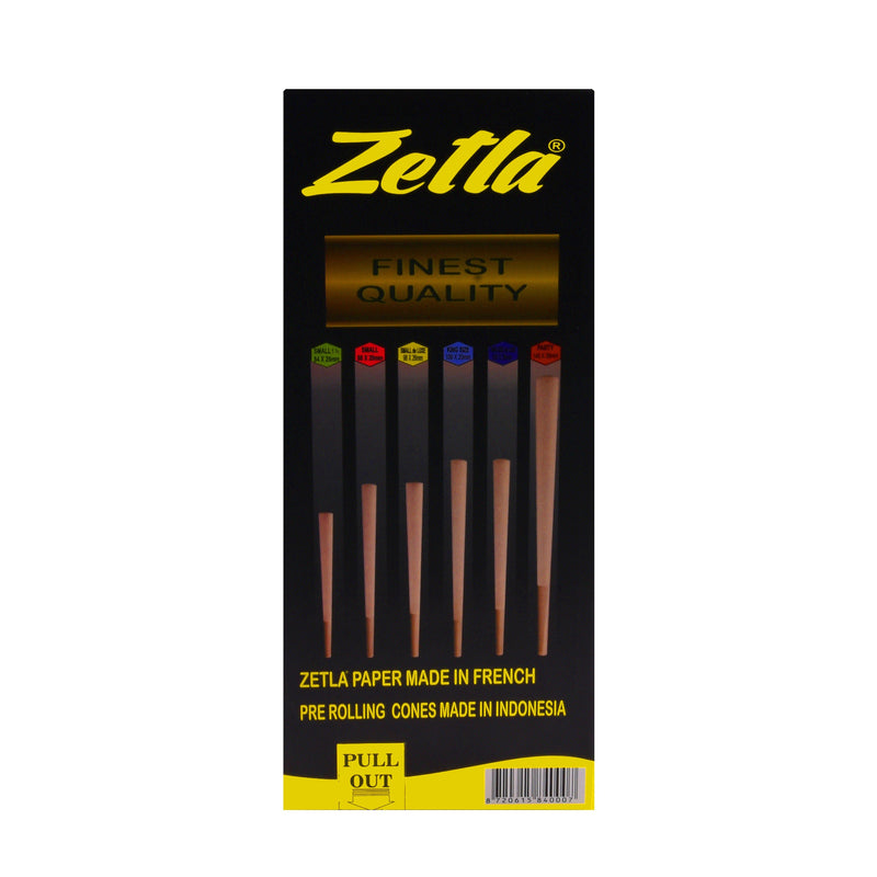 Pre Rolled Cones Zetla King Size (1000 Pcs) - Zetla