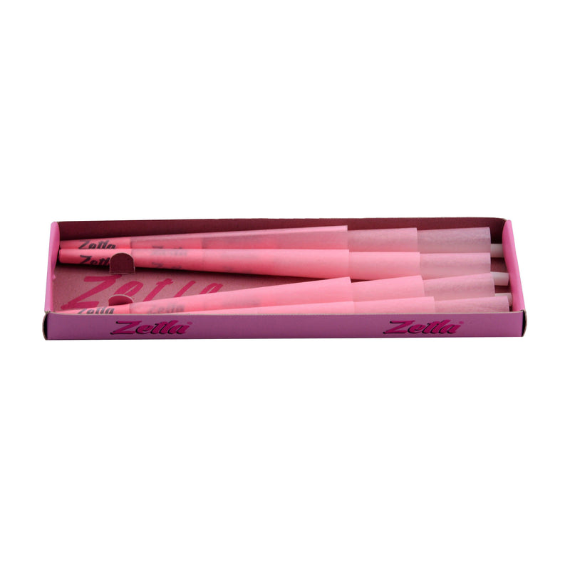 Pre Rolled Cones Zetla Pink King Size Deluxe (12 Pcs) - Zetla