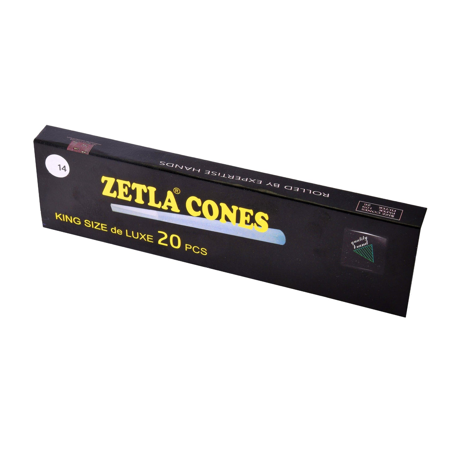 Pre Rolled Cones Zetla King Size De Luxe (20 Pcs) - Zetla